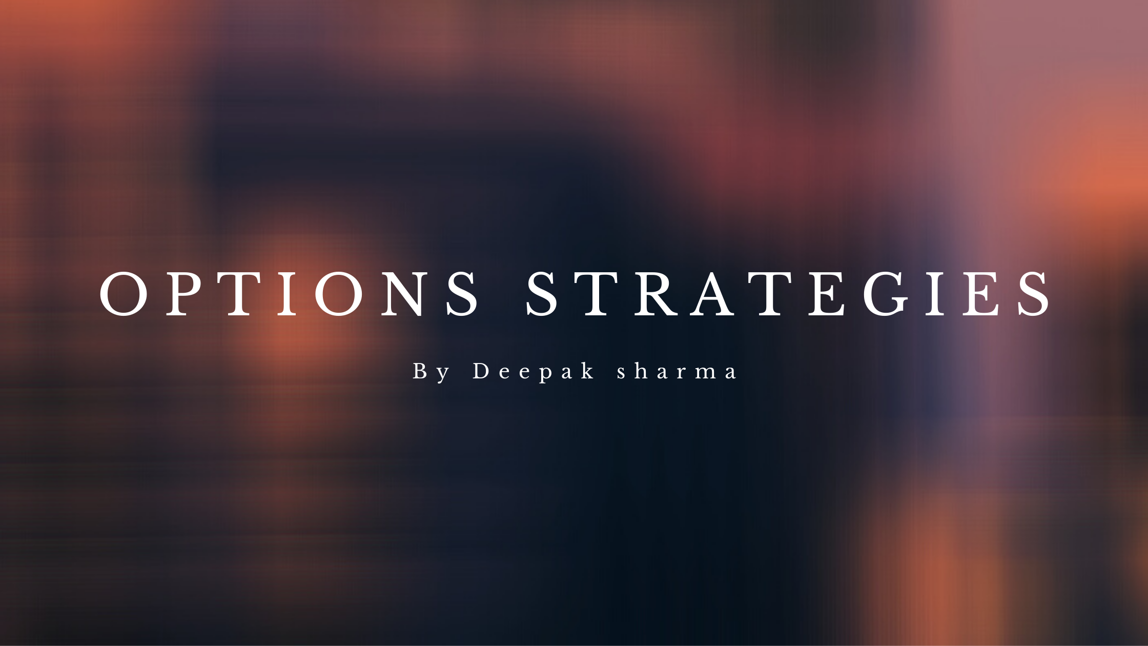 Why Options Strategies are Important